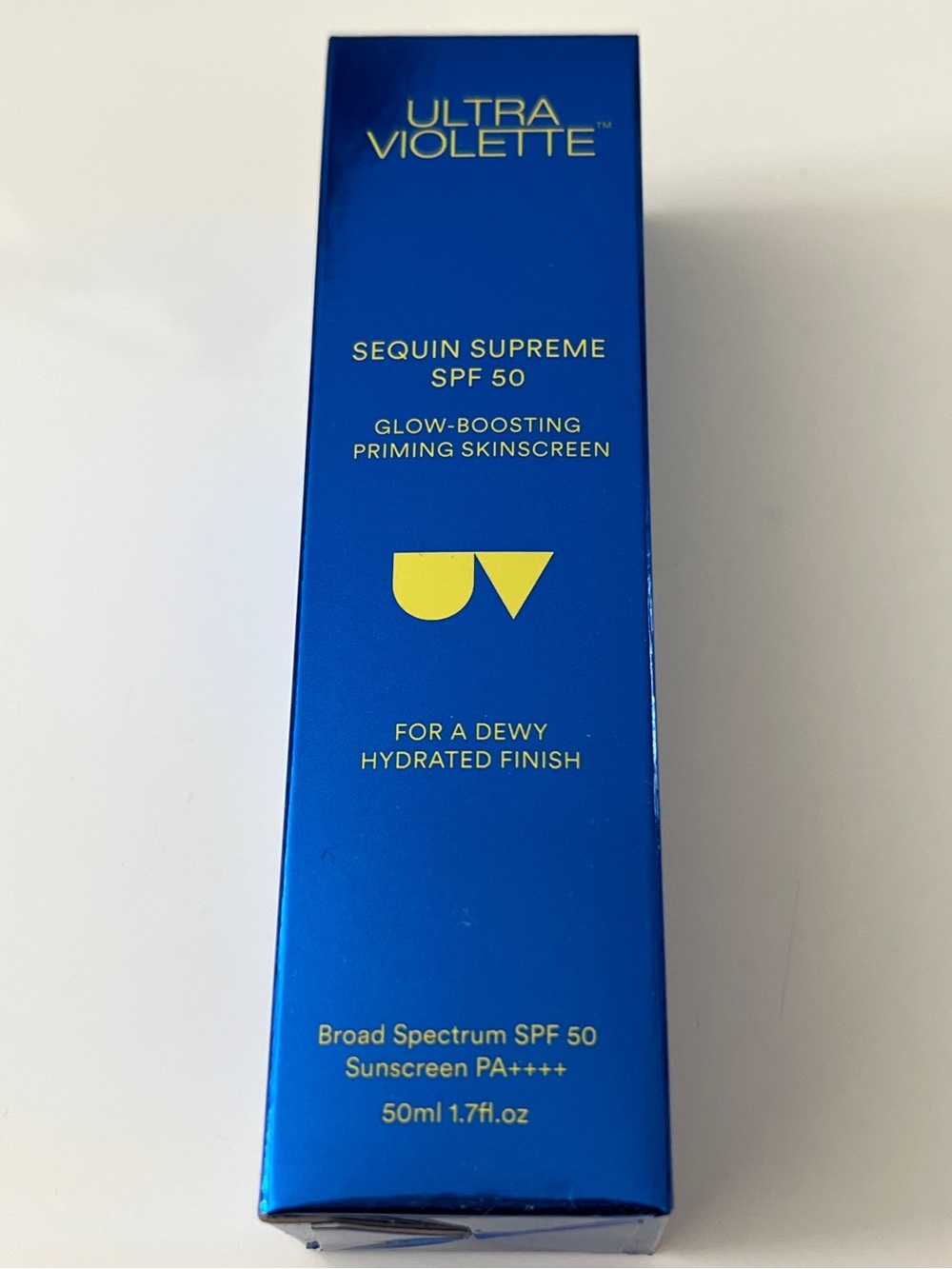 Ultra Violette Sequin Supreme SPF 50 Glow-boosting Priming Sunscreen